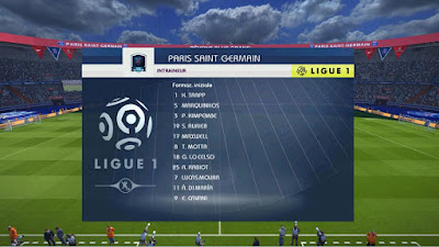 PES 2017 Ligue 1 Scoreboard Season 2016/2017