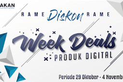 Promo Diskon 7 hari Ratakan Marketplace Produk Digital 
