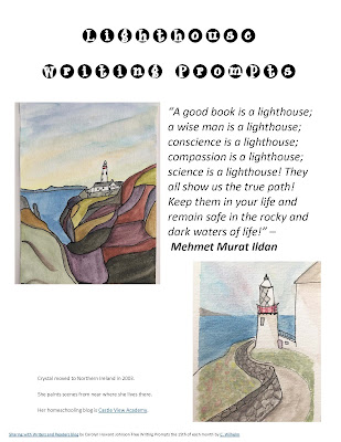 Lighthouses Through Life Writing Prompts Free PDF