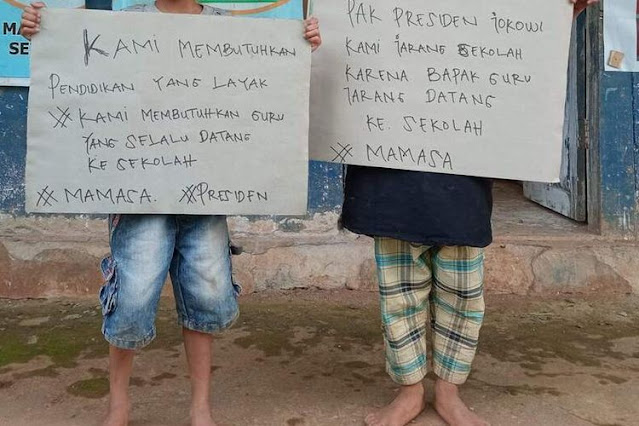 Siswa Ini Mengadu ke Jokowi Karena Gurunya Jarang Mengajar, Kami Juga Jarang ke sekolah