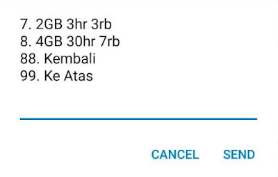 Menu 2 - Paket Tri Murah November 2021 20GB Cuma 5 Ribu