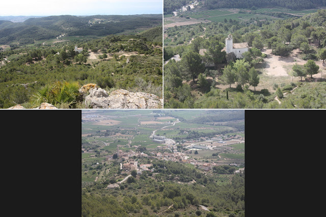 ALBINYANA - ERMITA SANT ANTONI - PUIG DE SANT ANTONI, vistes des del mirador al Puig de Sant Antoni