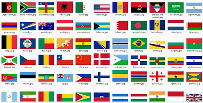 Hasil gambar untuk gambar bendera bendera negara di dunia