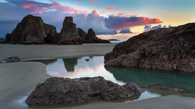 Bandon Tidescape Nature Desktop Wallpaper