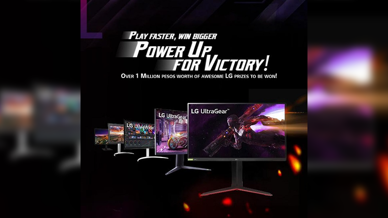 LG's "Power Up for Victory" promo is underway with over PHP 1 million worth of prizes!