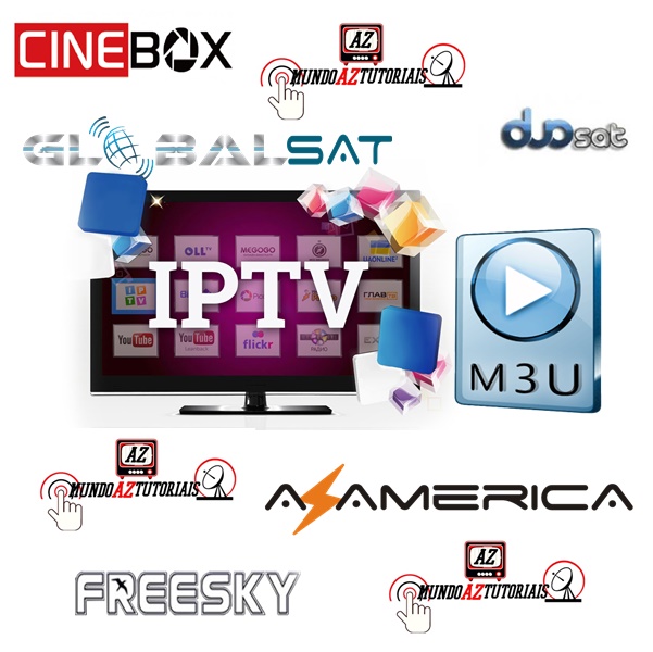 NOVA LISTA IPTV FILMES AZAMERICA/CINEBOX/DUOSAT/FREESKY/GLOBALSAT M3U 21/11/2016
