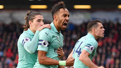 KALAHKAN BOURNEMOUNTH, ARSENAL BERADA DI POSISI KE-5 PRIEMER LEAGUE