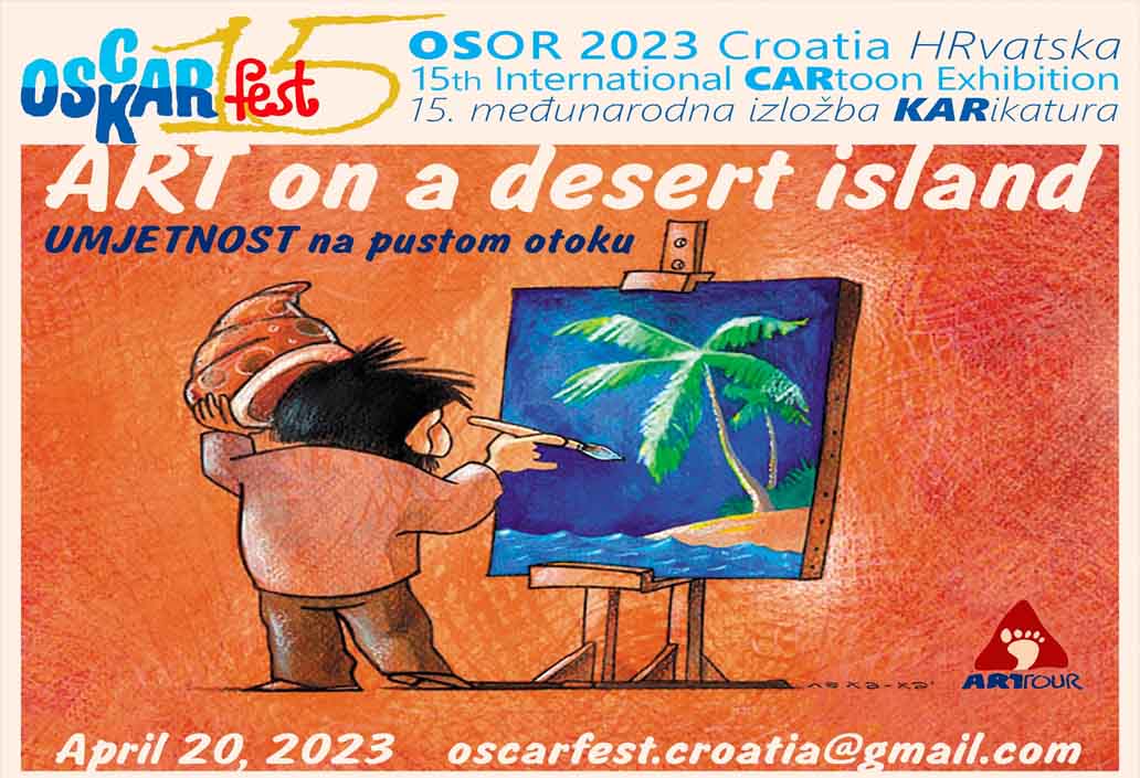 15th OSCARfest International Cartoon Exhibition, OSOR Croatia 2023