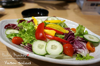 Yasai salad - Ichiban Boshi Salmon Zukushi at Tiong Bahru Plaza - Paulin's Munchies