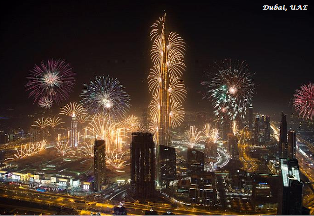 Dubai on New Year's Eve