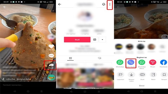 Cara Salin Tautan TikTok