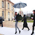 rainy day _ at Dior show