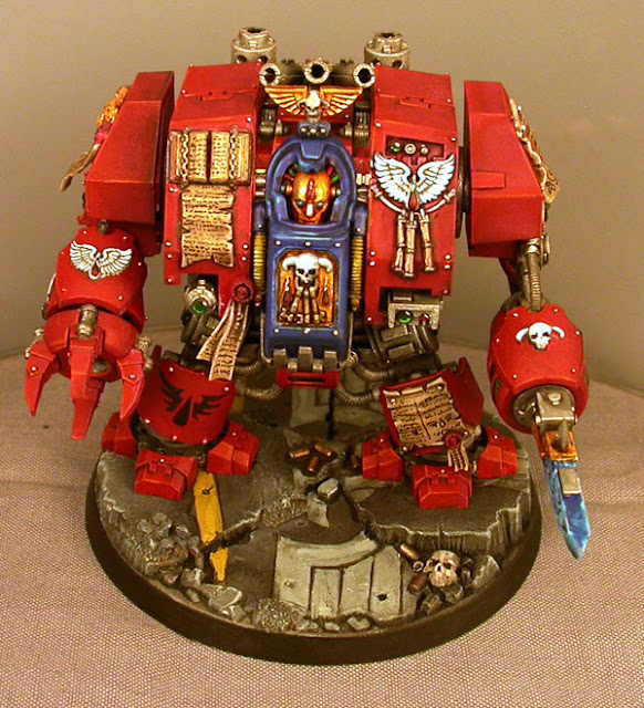 Blood Angel Librarian Furioso Dreadnought