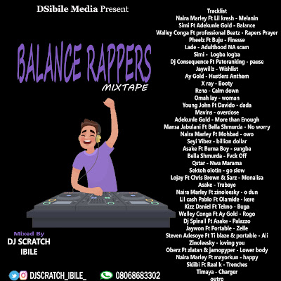 Mixtape: Dj Scratch Ibile - Balance Rappers Mix