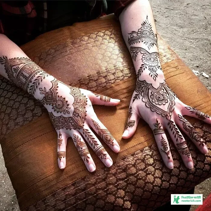 Pakistani Bridal Mehndi Design - Bridal Mehndi Design - New bridal mehndi design - NeotericIT.com - Image no 9