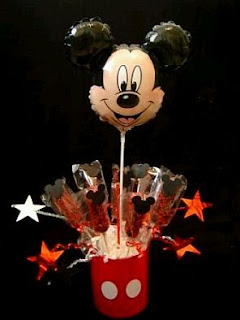 Children's Parties, Baby Mickey Mouse Decoration, Centerpieces