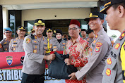 Polres Lampung Utara Saluran Bantuan Sosial Nusantara Cooling System Pilkada Serentak 2024