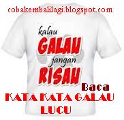 kata kata Galau Lucu