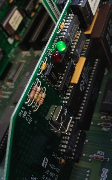 Workstation card green