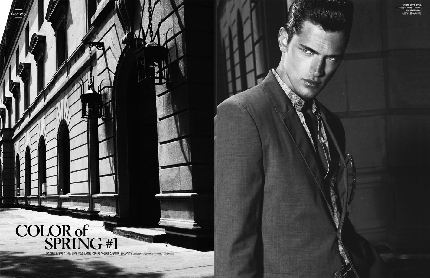 Sean O'Pry by Renie Saliba — Color of Spring #1