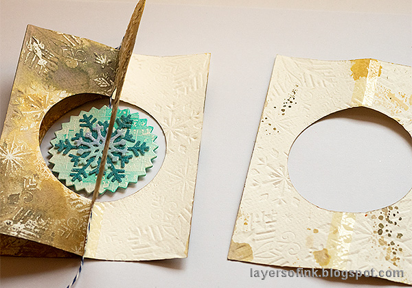 Layers of ink - Interactive Snowflake Spinner Tutorial by Anna-Karin Evaldsson.