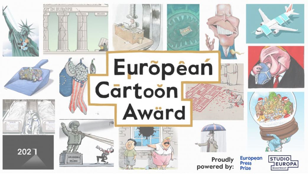 Egypt  Cartoon .. The Finalists of the European Cartoon Award 2021
