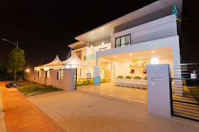 bunglo setia alam, wedding homestay 
