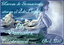 Segundo Lugar  Mareas de Sensaciones - Abril 2010