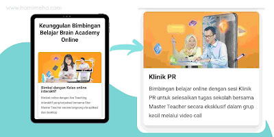 Fitur klinik PR brain academy online