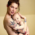 Mom Cute Baby Tattoos Designs on Chest