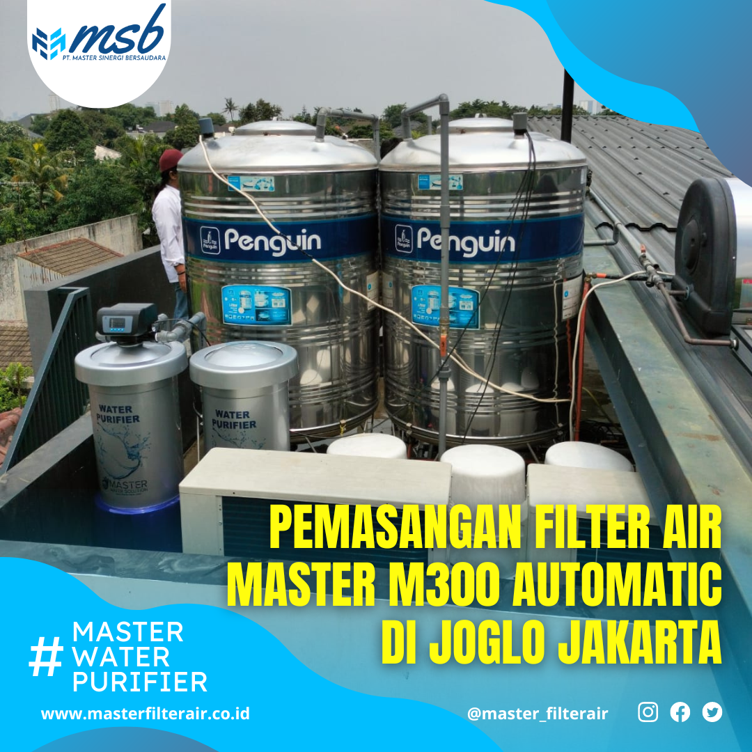 Pemasangan Penyaring Air & Filter Penjernih Air di Joglo Jakarta Barat
