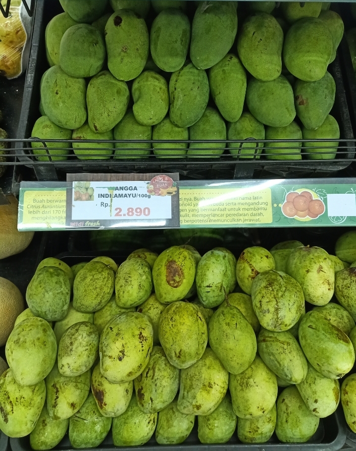 Mangga lokal masuk supermarket