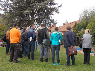 Visite du jardin oganisée pour la Fredon et pour différents organismes et associations