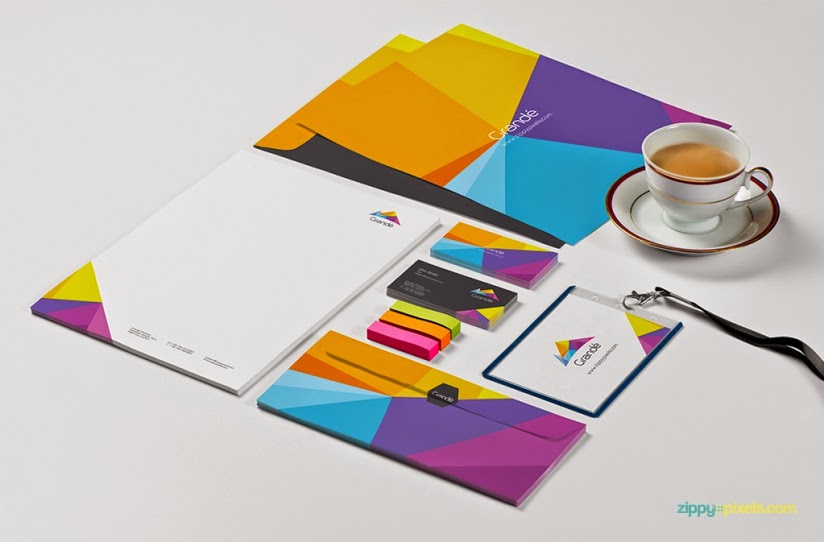 8 Stationery Branding PSD Mockups