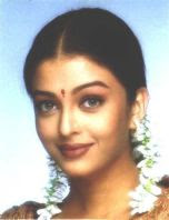 Aishwarya with jasmine in her hair