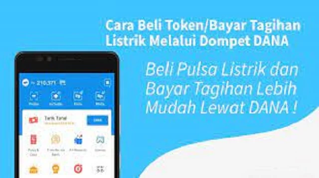 Cara beli token listrik di dana