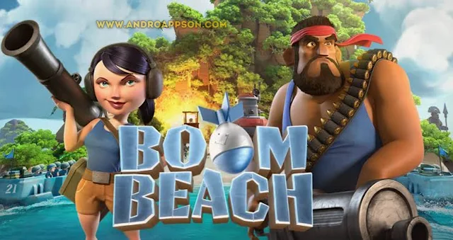 تحميل لعبة Boom Beach معدلة آخر اصدار [نقود + جواهر]