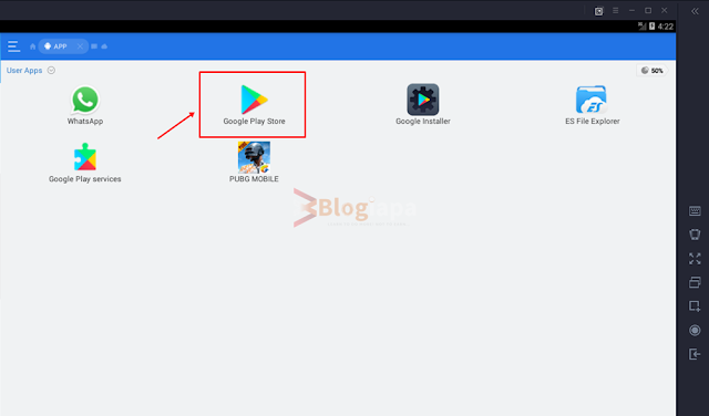 es file manager google play app in gameloop