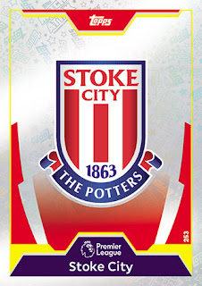 Topps Match Attax 2017-2018 Stoke City Set