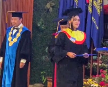 Salah Satu Wisudawan Ke 164 2024 Fakultas Hukum Universitas Udayana Anak Dari Kombes.Pol.Stevanus Bayu Setianto .M.I.K,.S.ik Karolog.Polda Bali