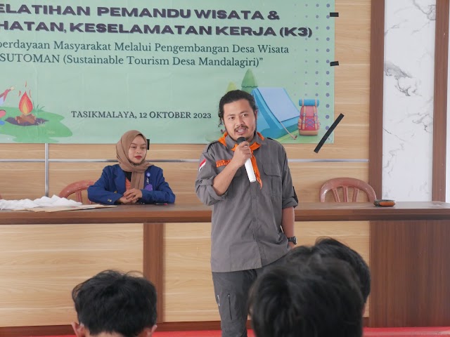 PPK ORMAWA SAPAR STIKES RESPATI, GELAR PELATIHAN PEMANDU WISATA DAN K3.