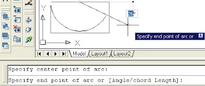 Membuat Object Arc