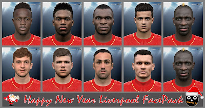 PES 2016 Happy New Year Liverpool FacePack by Znovik_S