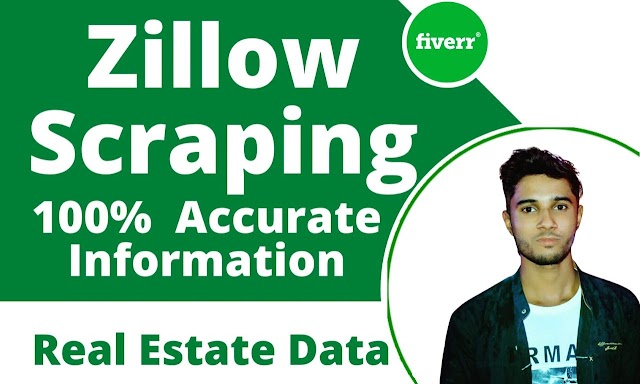 I will do Zillow Realtor Trulia Redfin scraping for real estate