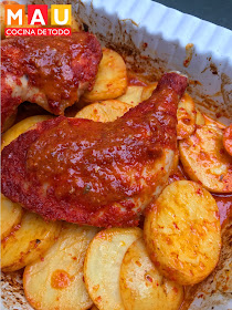 mau cocina de todo pollo adobado receta a la parrilla asado asador