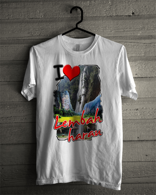 Photo on T shirt Teknologi Sablon  Kaos Terbaru 