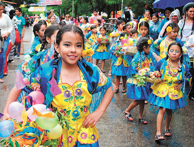 Festejo de comadres en Bolivia