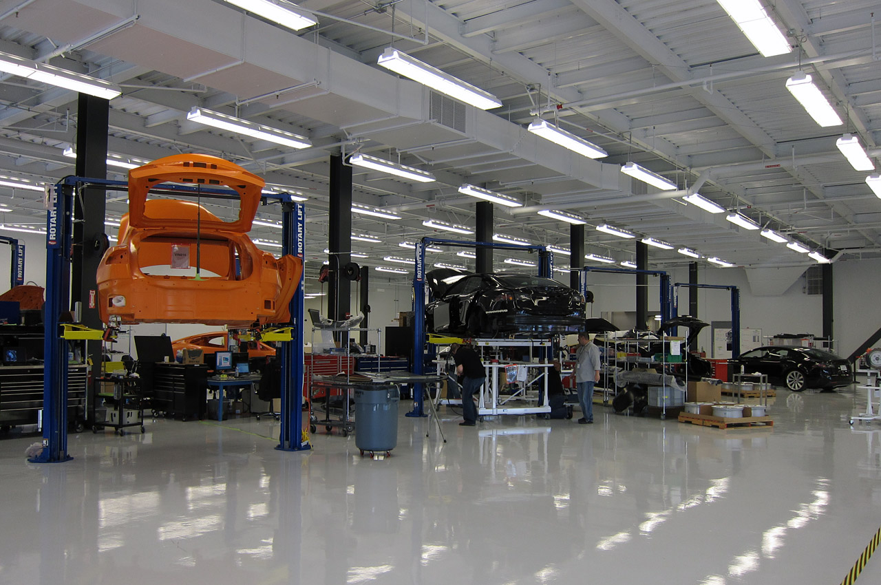 tesla model s assembly plant facilities