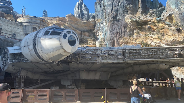 Millennium Falcon In Star Wars Galaxy's Edge Disney's Hollywood Studios Walt Disney World