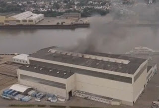 lurssen yacht fire